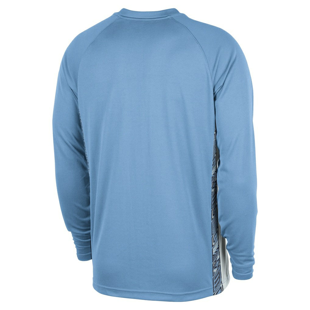 Memphis Grizzlies 2025/26 City Edition Authentic Pregame Dri-FIT Long Sleeve Shooting T-Shirt Light Blue - Nike outlet