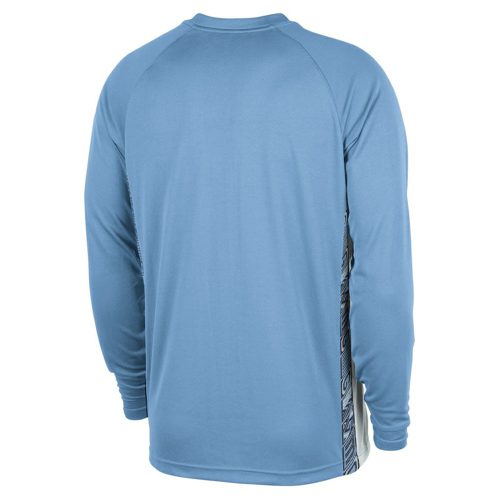 Memphis Grizzlies 2025/26 City Edition Authentic Pregame Dri-FIT Long Sleeve Shooting T-Shirt Light Blue - Nike outlet