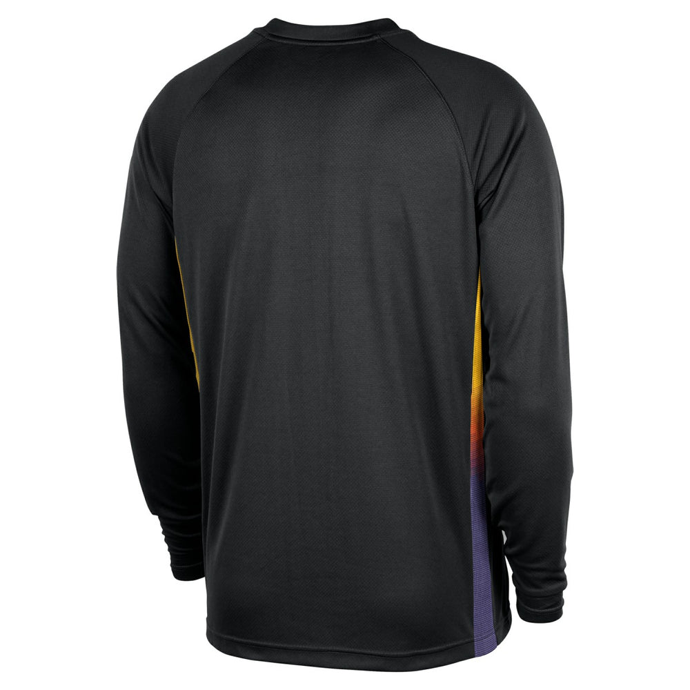 Phoenix Suns 2025/26 City Edition Authentic Pregame Dri-FIT Long Sleeve Shooting T-Shirt Black - Nike