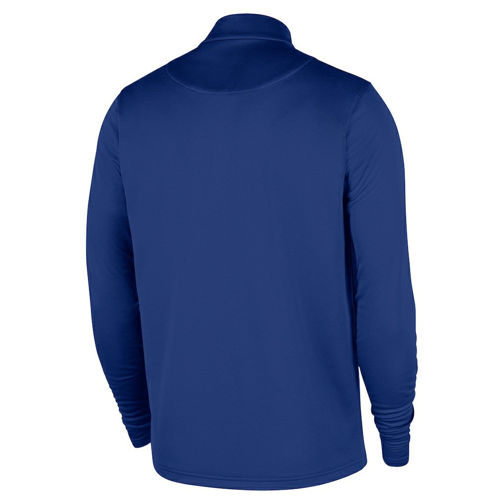 Houston Rockets 2025/26 City Edition Remix Authentic Coaches Dri-FIT Half-Zip Top Blue - Nike