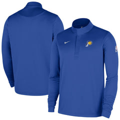 Indiana Pacers 2025/26 City Edition Remix Authentic Coaches Dri-FIT Half-Zip Top Blue - Nike
