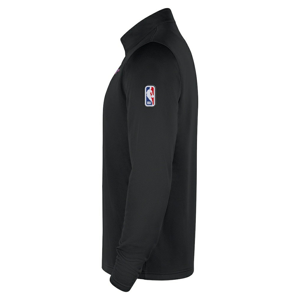 Chicago Bulls 2025/26 City Edition Remix Authentic Coaches Dri-FIT Half-Zip Top Black - Nike outlet