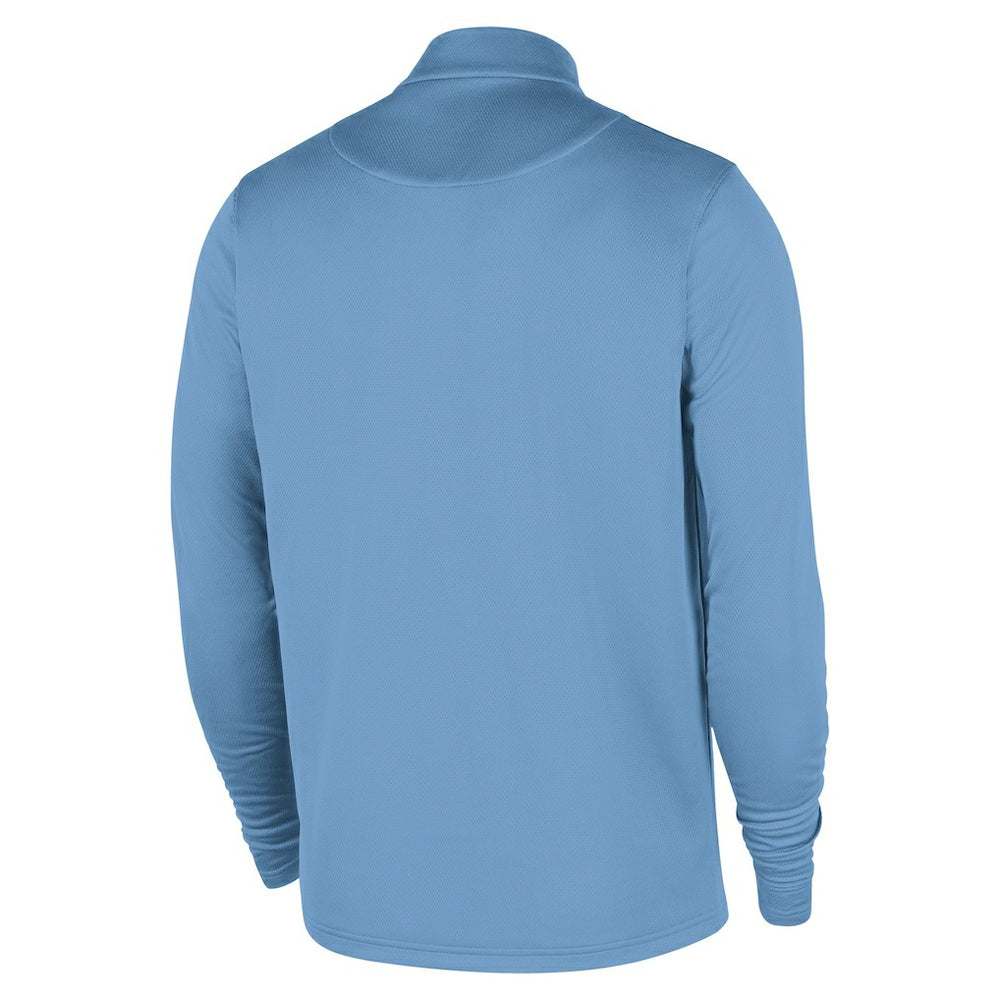 Memphis Grizzlies 2025/26 City Edition Remix Authentic Coaches Dri-FIT Half-Zip Top Light Blue - Nike