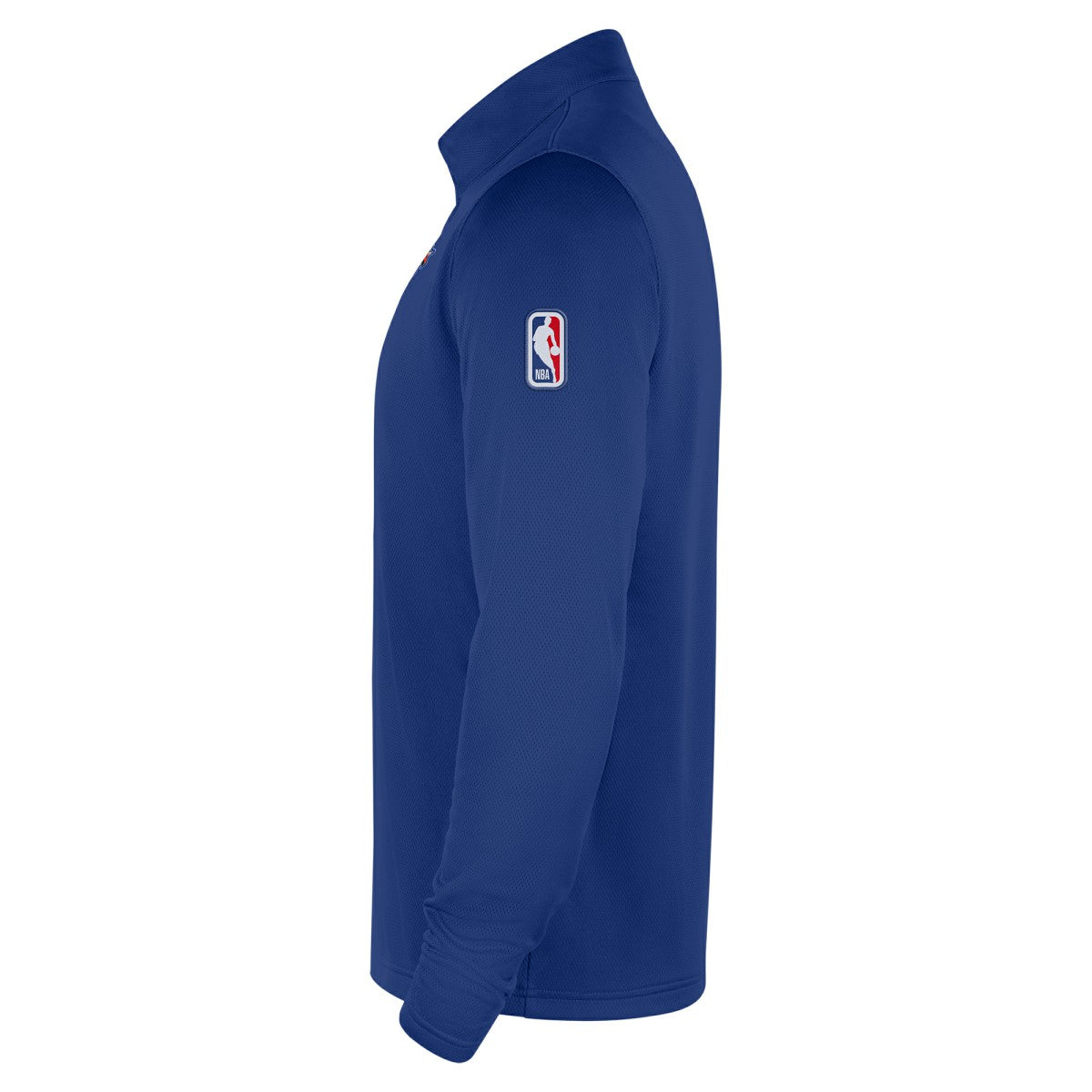 New York Knicks 2025/26 City Edition Remix Authentic Coaches Dri-FIT Half-Zip Top Blue - Nike