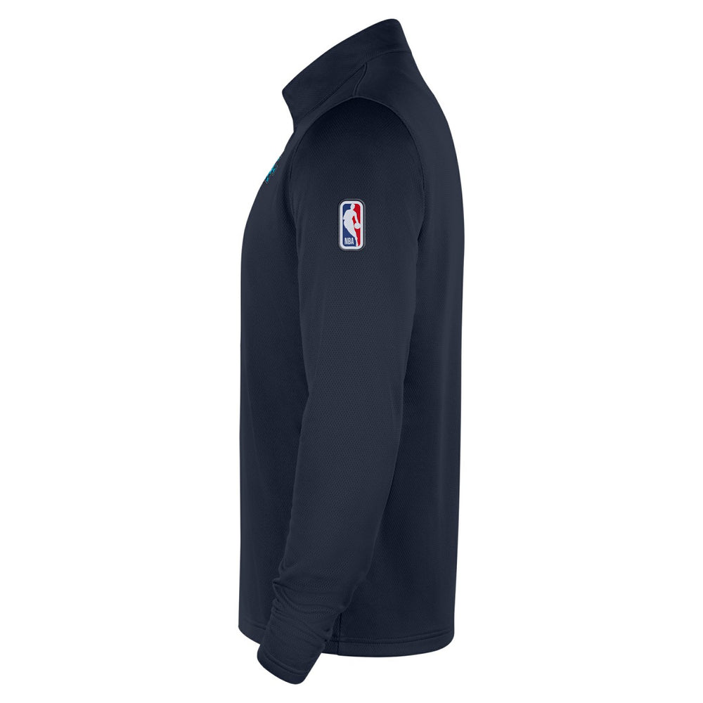 Oklahoma City Thunder 2025/26 City Edition Remix Authentic Coaches Dri-FIT Half-Zip Top Navy - Nike