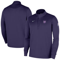 Sacramento Kings 2025/26 City Edition Remix Authentic Coaches Dri-FIT Half-Zip Top Purple - Nike