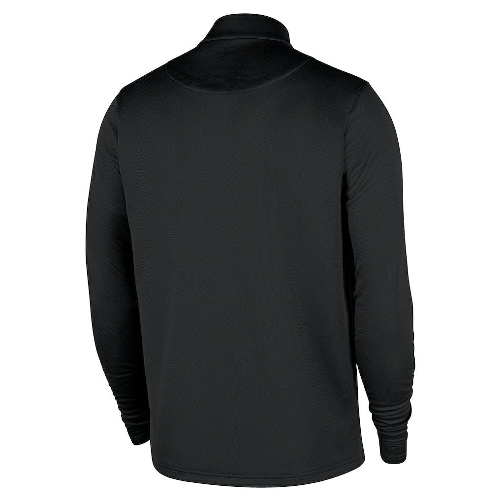 Dallas Mavericks 2025/26 City Edition Remix Authentic Coaches Dri-FIT Half-Zip Top Black - Nike