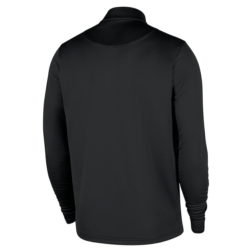 Dallas Mavericks 2025/26 City Edition Remix Authentic Coaches Dri-FIT Half-Zip Top Black - Nike