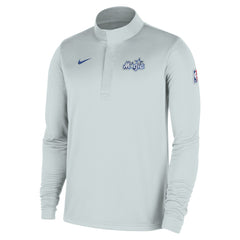 Orlando Magic 2025/26 City Edition Remix Authentic Coaches Dri-FIT Half-Zip Top Silver - Nike