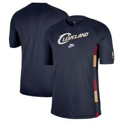 Cleveland Cavaliers Classic Edition Hardwood Classics Authentic Game Shooting T-Shirt Navy - Nike outlet