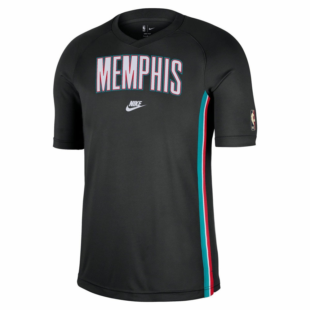 Memphis Grizzlies Classic Edition Hardwood Classics Authentic Game Shooting Dri-FIT Raglan T-Shirt Black - Nike