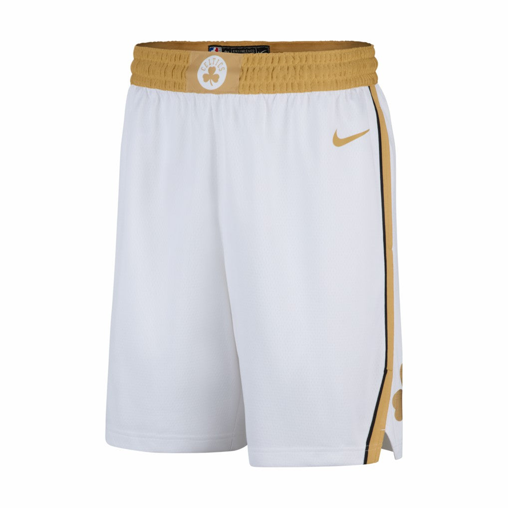 Boston Celtics 2025/26 City Edition Remix Dri-FIT Swingman Shorts White - Nike