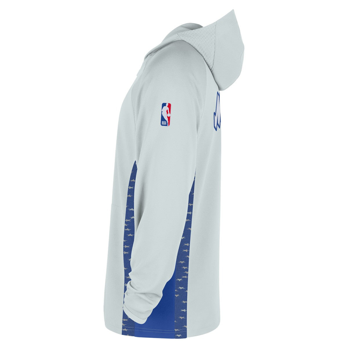 Orlando Magic 2025/26 City Edition Remix Authentic On-Court Quarter-Zip Dri-FIT Hooded Jacket Silver - Nike
