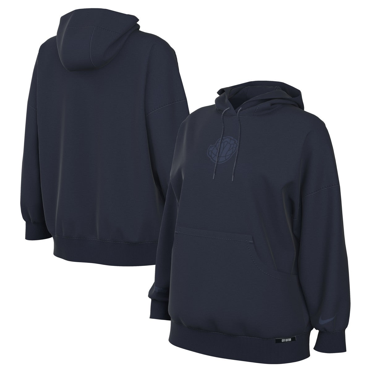 Memphis Grizzlies Women's 2025/26 City Edition Remix Premium Fleece Hoodie Navy - Nike