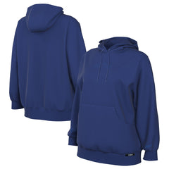 New York Knicks Women's 2025/26 City Edition Remix Premium Fleece Hoodie Blue - Nike