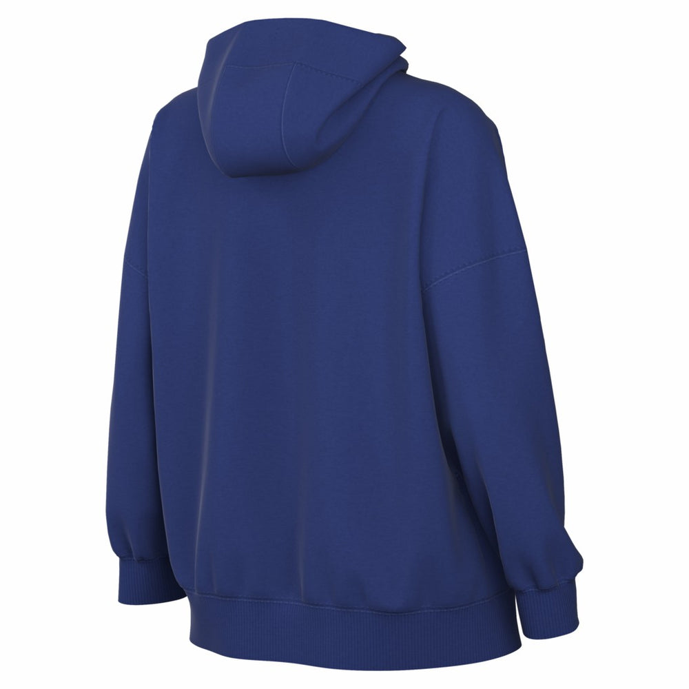 New York Knicks Women's 2025/26 City Edition Remix Premium Fleece Hoodie Blue - Nike