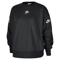 Philadelphia 76ers Women's Classic Edition Hardwood Classics Premium Phoenix Fleece Sweatshirt Black - Nike