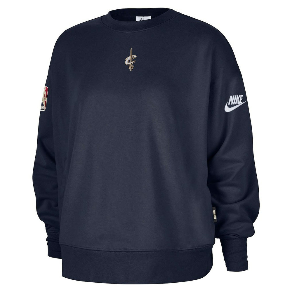 Cleveland Cavaliers Women's Classic Edition Hardwood Classics Premium Phoenix Fleece Sweatshirt Navy - Nike