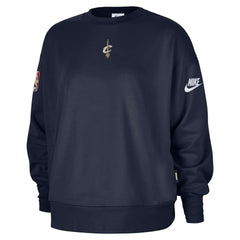 Cleveland Cavaliers Women's Classic Edition Hardwood Classics Premium Phoenix Fleece Sweatshirt Navy - Nike