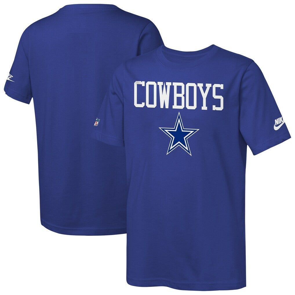 Dallas Cowboys Youth Sideline T-Shirt - Navy T-shirts