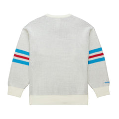 New York Rangers Mitchell & Ness Centennial Retro Logo Sweater - Cream | US 202936278