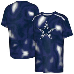Dallas Cowboys Outerstuff Youth End Zone Dri-Tek T-Shirt - Navy T-shirts