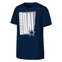 Dallas Cowboys Outerstuff Youth Tear It Up T-Shirt - Navy T-shirts