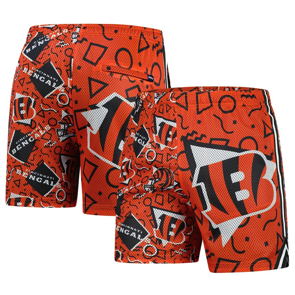 Cincinnati Bengals Chubbies Mesh Shorts - Orange Shorts