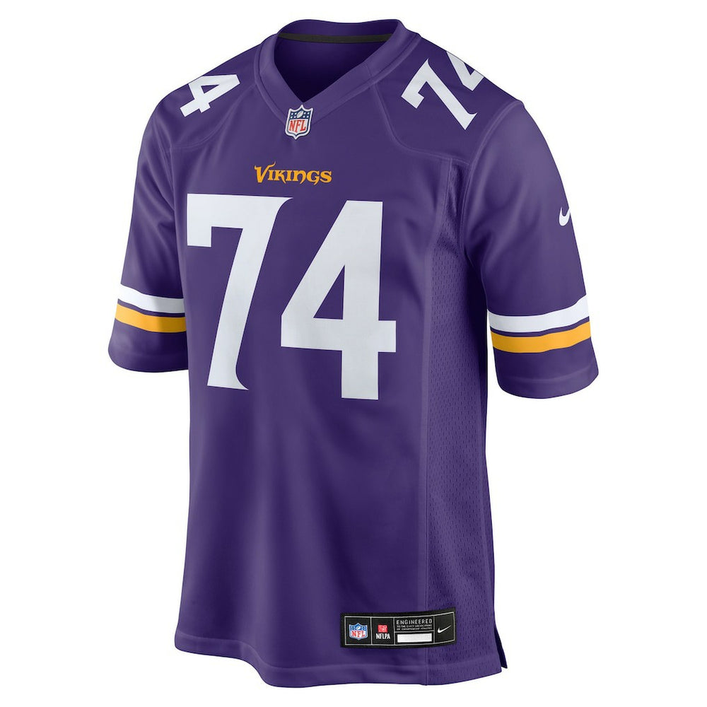 Donovan Jackson Minnesota Vikings 2025 NFL Draft First Round Pick Game Jersey - Purple Jerseys