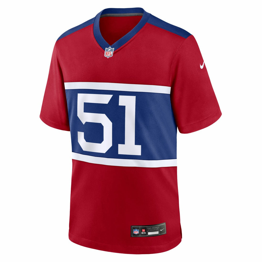 Abdul Carter New York Giants First Round Pick Alternate Game Jersey - Red Jerseys