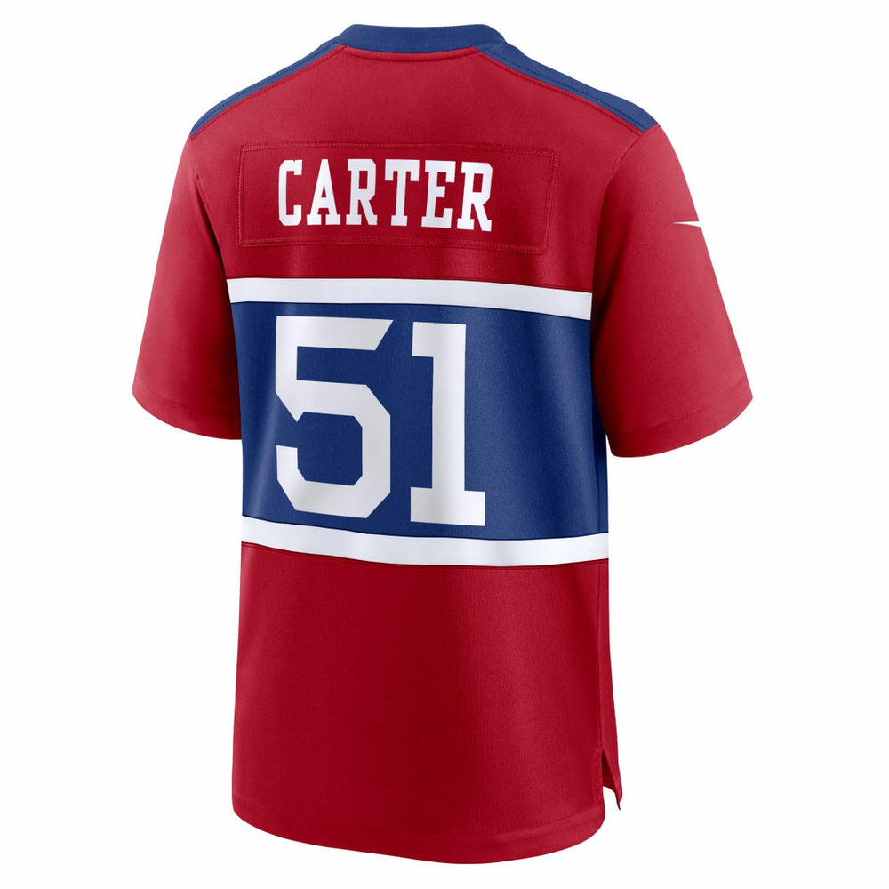 Abdul Carter New York Giants First Round Pick Alternate Game Jersey - Red Jerseys
