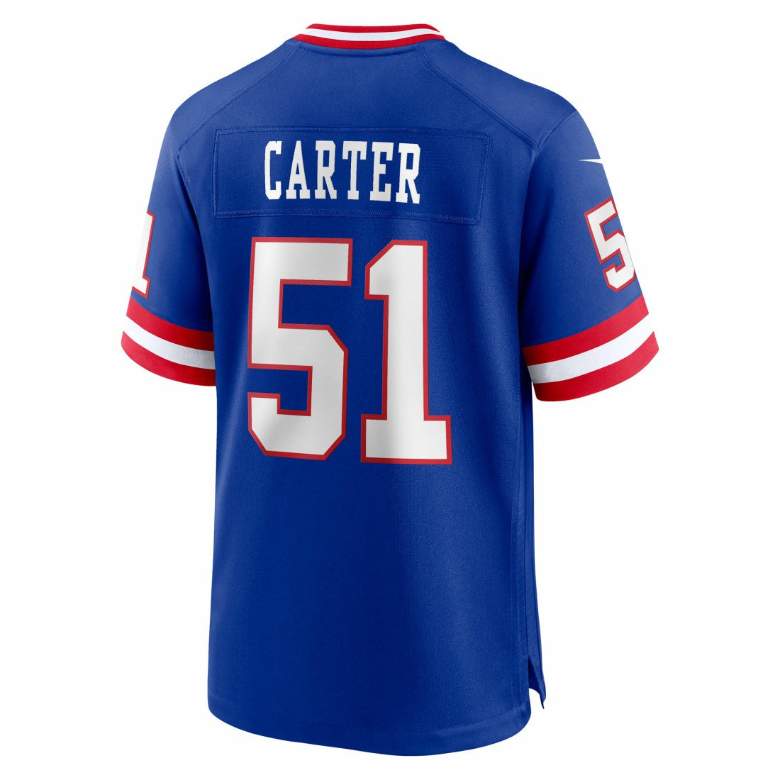 Abdul Carter New York Giants First Round Pick 2nd Alternate Game Jersey - Royal Jerseys