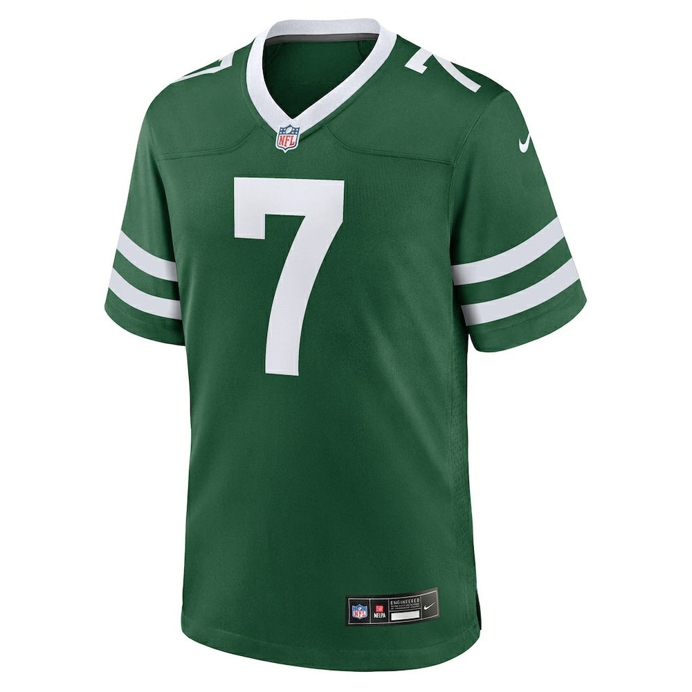 Justin Fields New York Jets Game Player Jersey - Legacy Green Jerseys