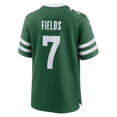 Justin Fields New York Jets Game Player Jersey - Legacy Green Jerseys
