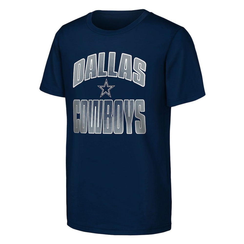 Dallas Cowboys Outerstuff Youth Never Quit 2-Pack T-Shirt Set - Navy T-shirts