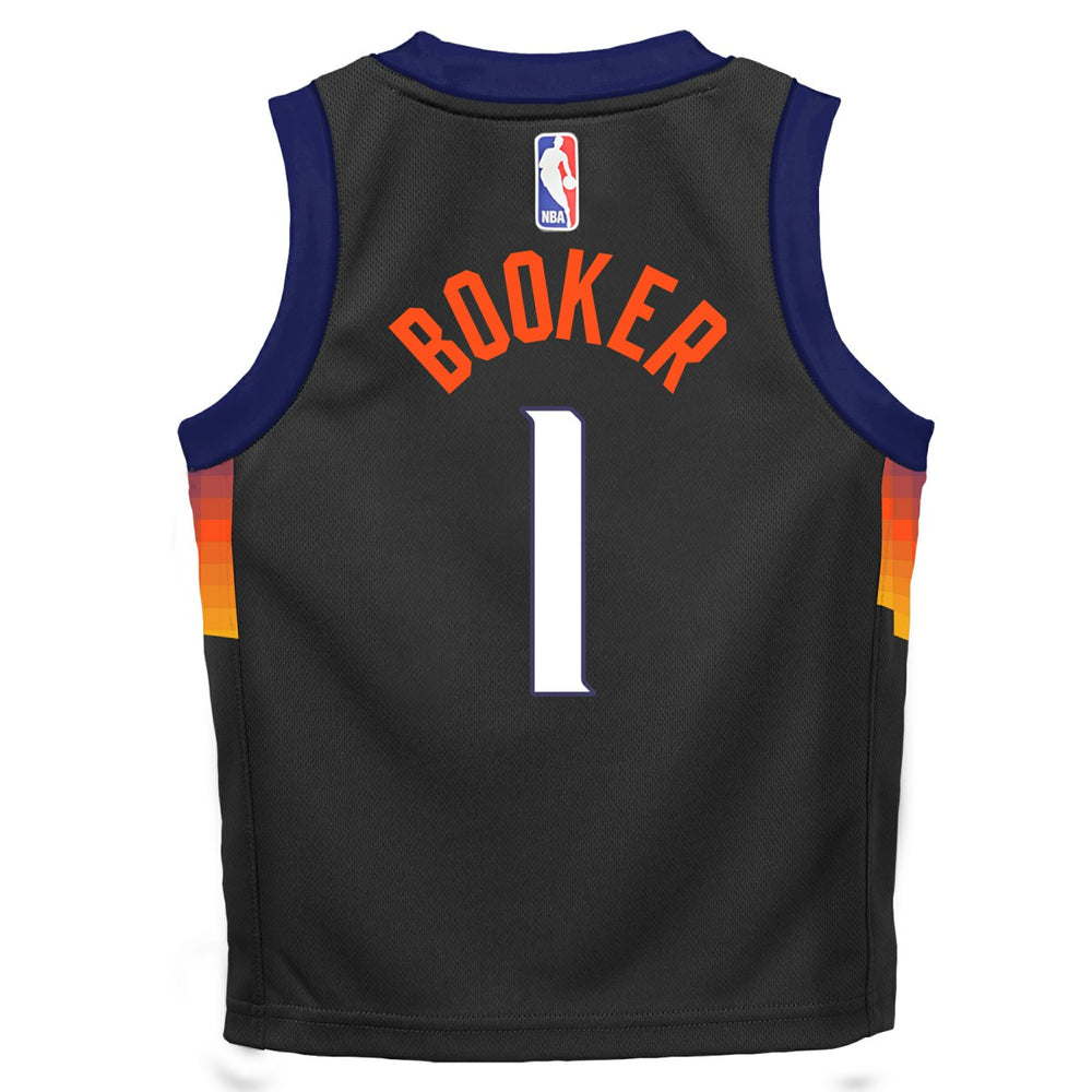 Devin Booker Phoenix Suns Preschool 2025/26 City Edition Swingman Jersey Black - Nike