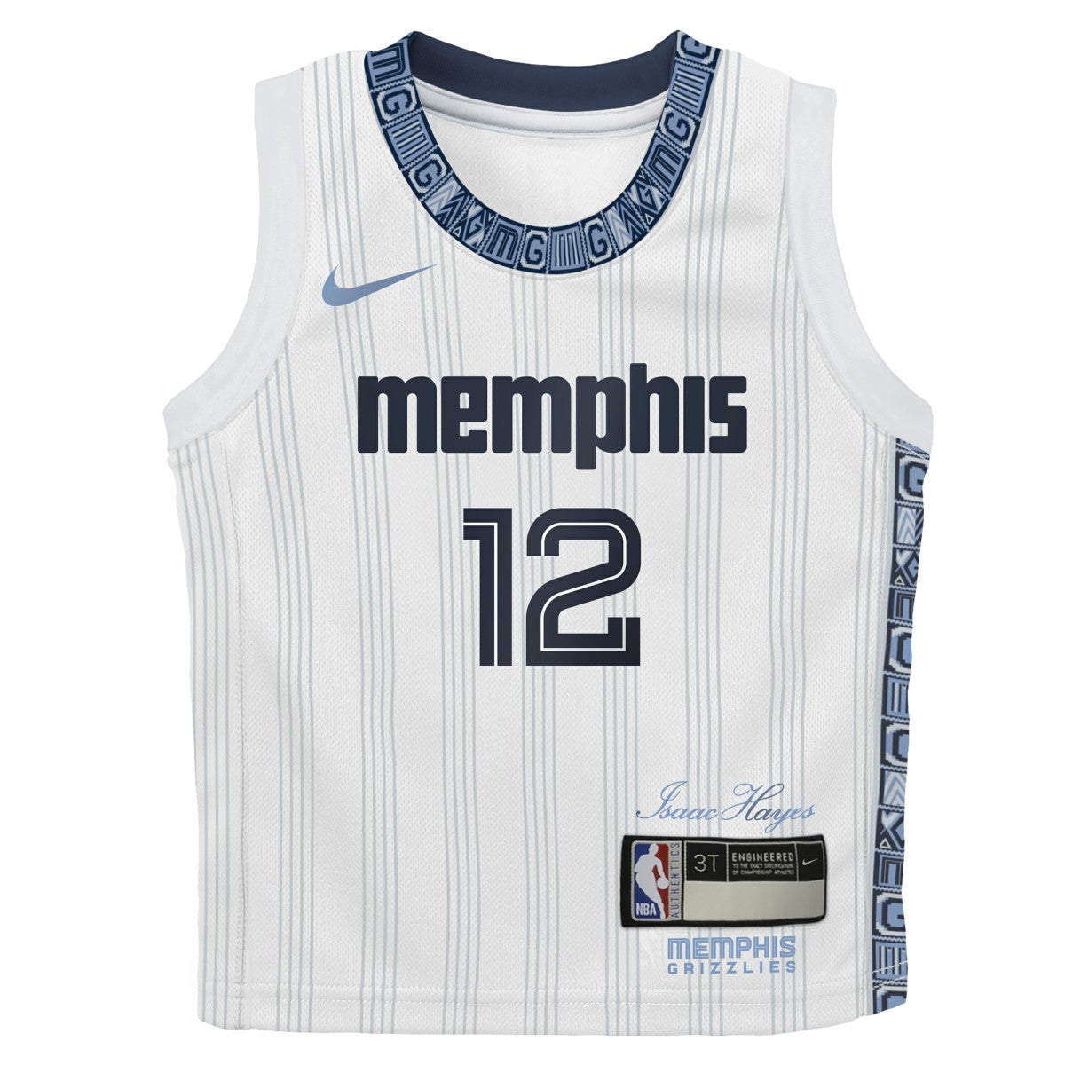 Ja Morant Memphis Grizzlies Preschool 2025/26 City Edition Swingman Jersey White - Nike
