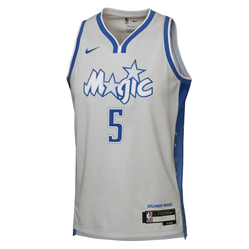 Paolo Banchero Orlando Magic Youth 2025/26 City Edition Swingman Jersey Silver - Nike outlet