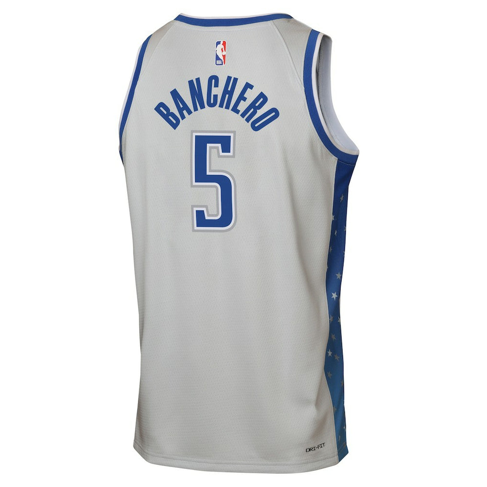 Paolo Banchero Orlando Magic Youth 2025/26 City Edition Swingman Jersey Silver - Nike outlet