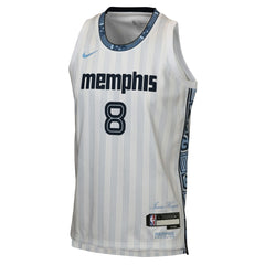 Jaren Jackson Jr. Memphis Grizzlies Youth 2025/26 City Edition Swingman Jersey White - Nike