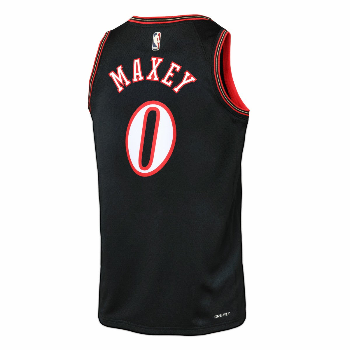 Tyrese Maxey Philadelphia 76ers Youth Swingman Jersey Classic Edition Black - Nike