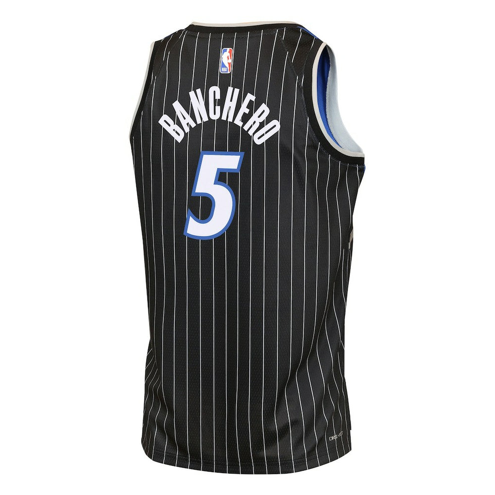 Paolo Banchero Orlando Magic Jordan Brand Youth Swingman Jersey Statement Edition Black