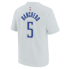 Paolo Banchero Orlando Magic Youth 2025/26 City Edition Name & Number T-Shirt Silver - Nike
