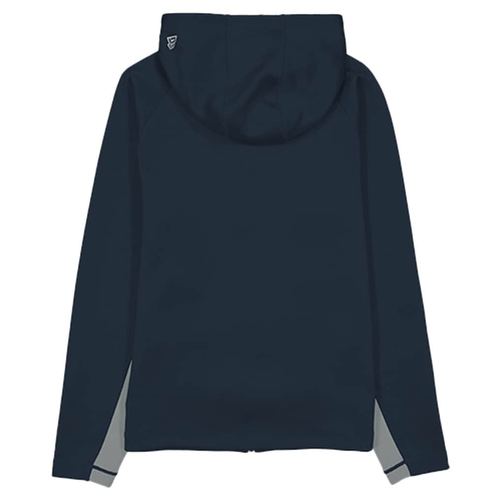 Dallas Cowboys New Era Combine Authentic Raglan Scuba Full-Zip Hoodie - Navy Hoodies