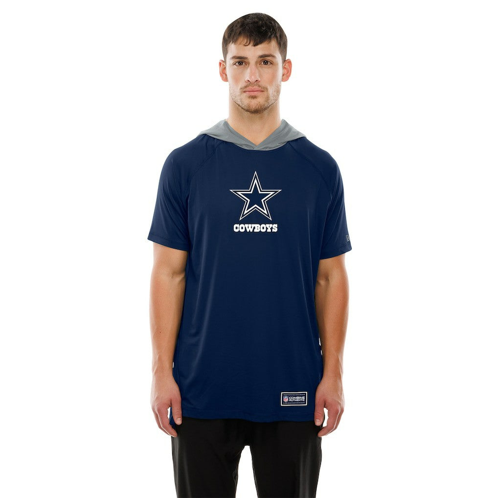 Dallas Cowboys New Era Combine Authentic Helmet T-Shirt - Navy T-shirts