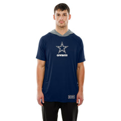 Dallas Cowboys New Era Combine Authentic Helmet T-Shirt - Navy T-shirts