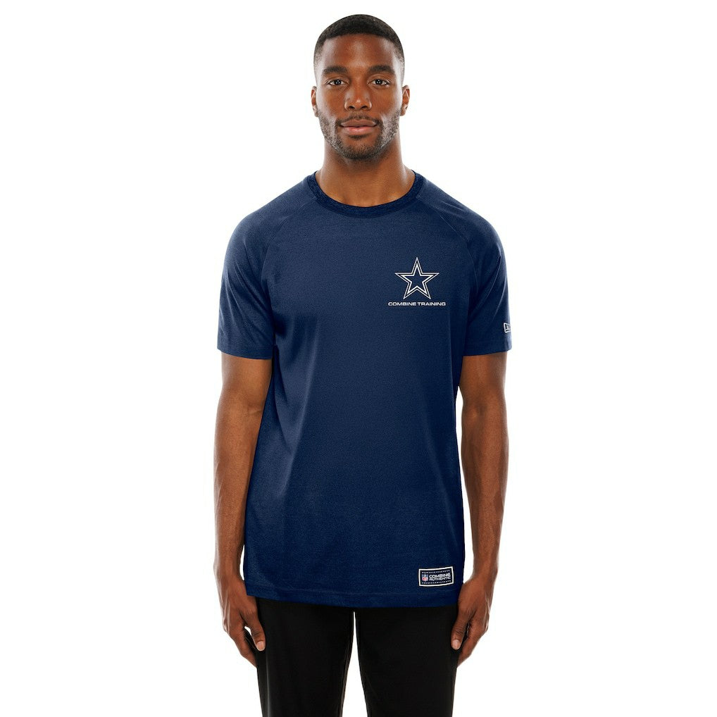 Dallas Cowboys New Era Functional Fandom Reflective T-Shirt - Navy T-shirts