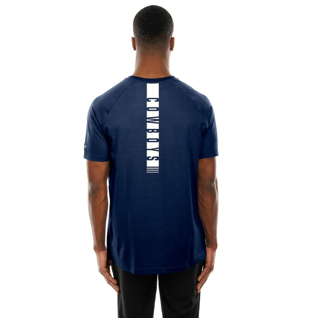 Dallas Cowboys New Era Functional Fandom Reflective T-Shirt - Navy T-shirts