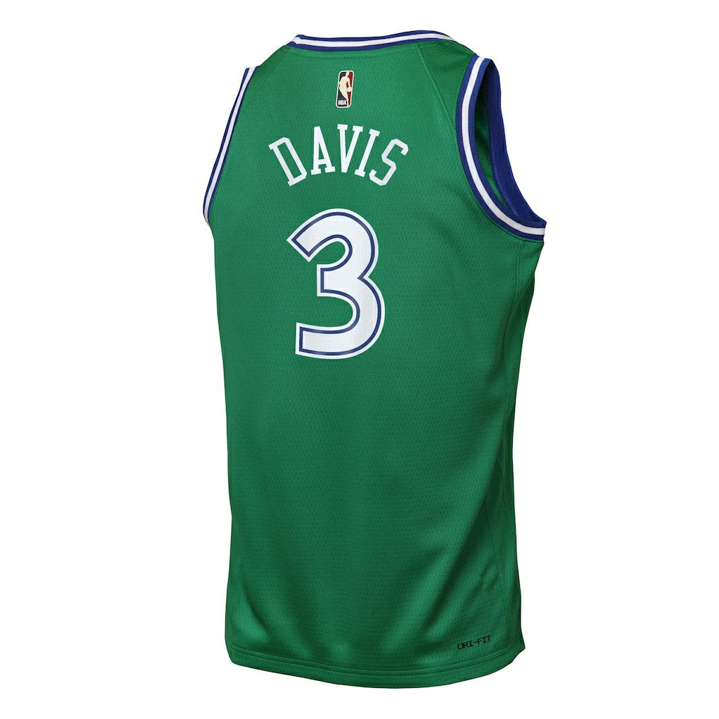 Anthony Davis Dallas Mavericks Youth Swingman Jersey Classic Editi- Green - Nike