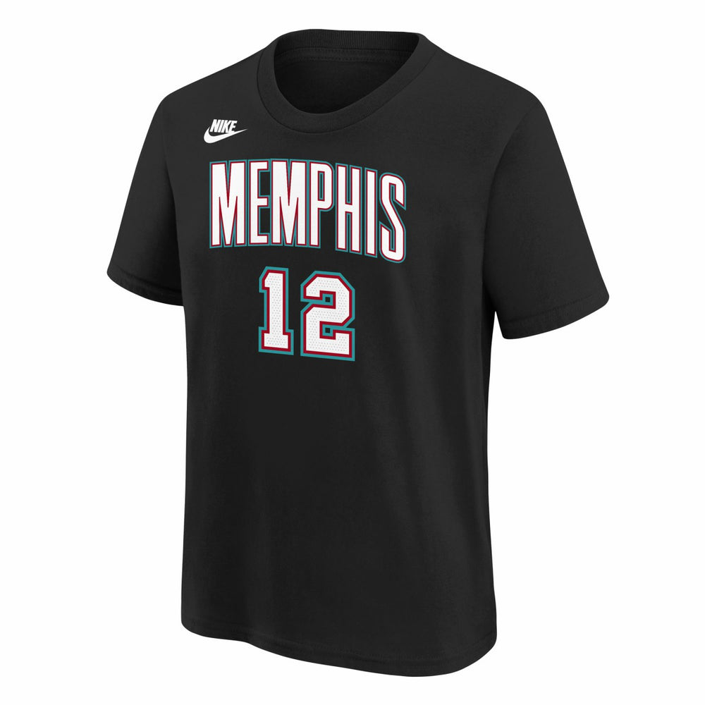 Ja Morant Memphis Grizzlies Youth Name & Number T-Shirt Classic Edition Black - Nike
